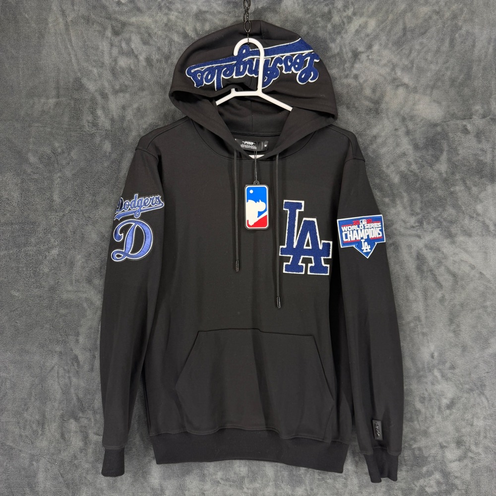 Pro Standard Los Angeles Dodgers 2020 World Series Champions Hoodie Black Mens M